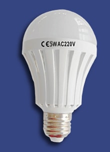 lampadina con crepuscolare