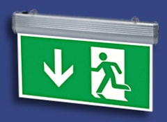 indicatore uscita di sicurezza