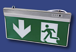 uscita di emergenza led
