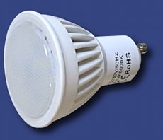 3,5W led gu10 faretto led