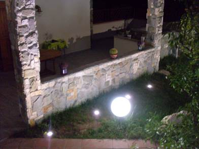 illuminazione muro