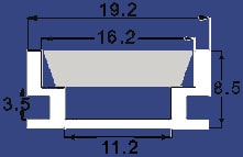 profilo alluminio calpestabile led