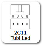 attacco-2g11-led