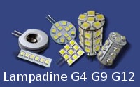 lampadine led G4 G9 G12