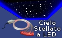 luci per cielo stellato LED